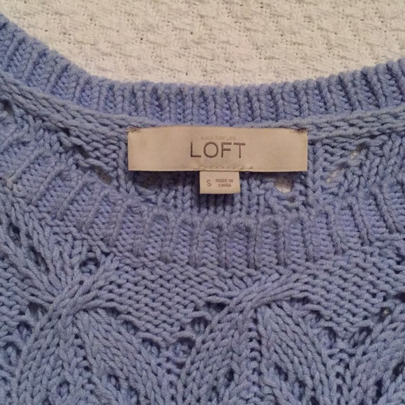 Powder Blue Knit Sweater - Picture 2 of 3